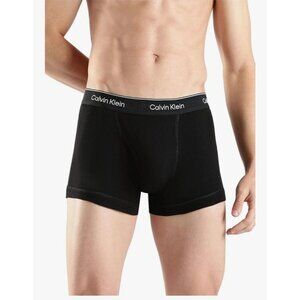 Calvin Klein Men's Classic Fit Trunks Boxers Underwear 3-Pairs Black